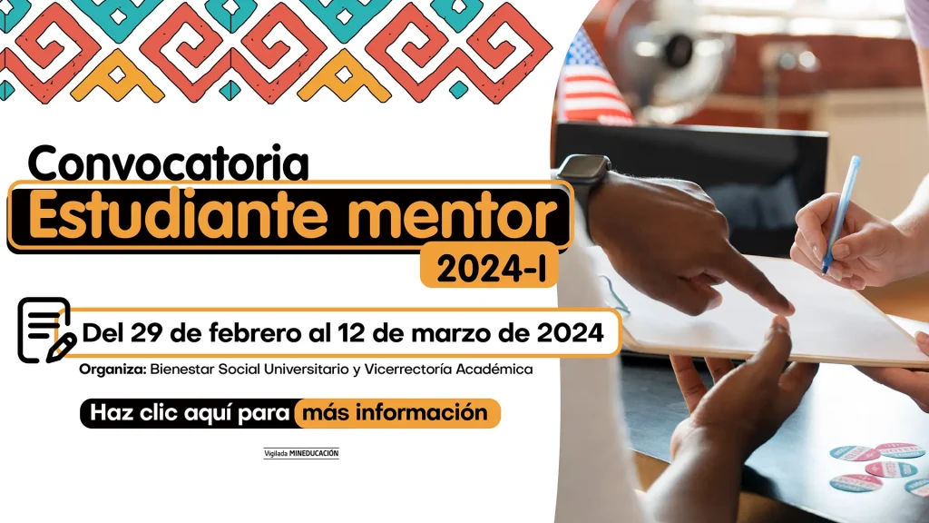 Convocatoria: Estudiante mentor
