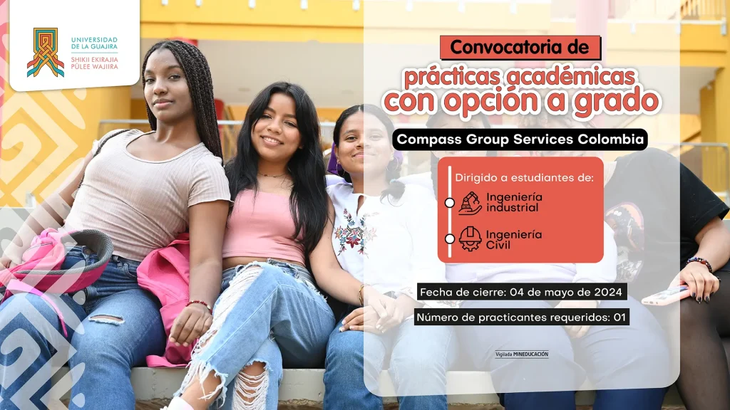 Call for academic internships with degree option Compass Group Services Colombia