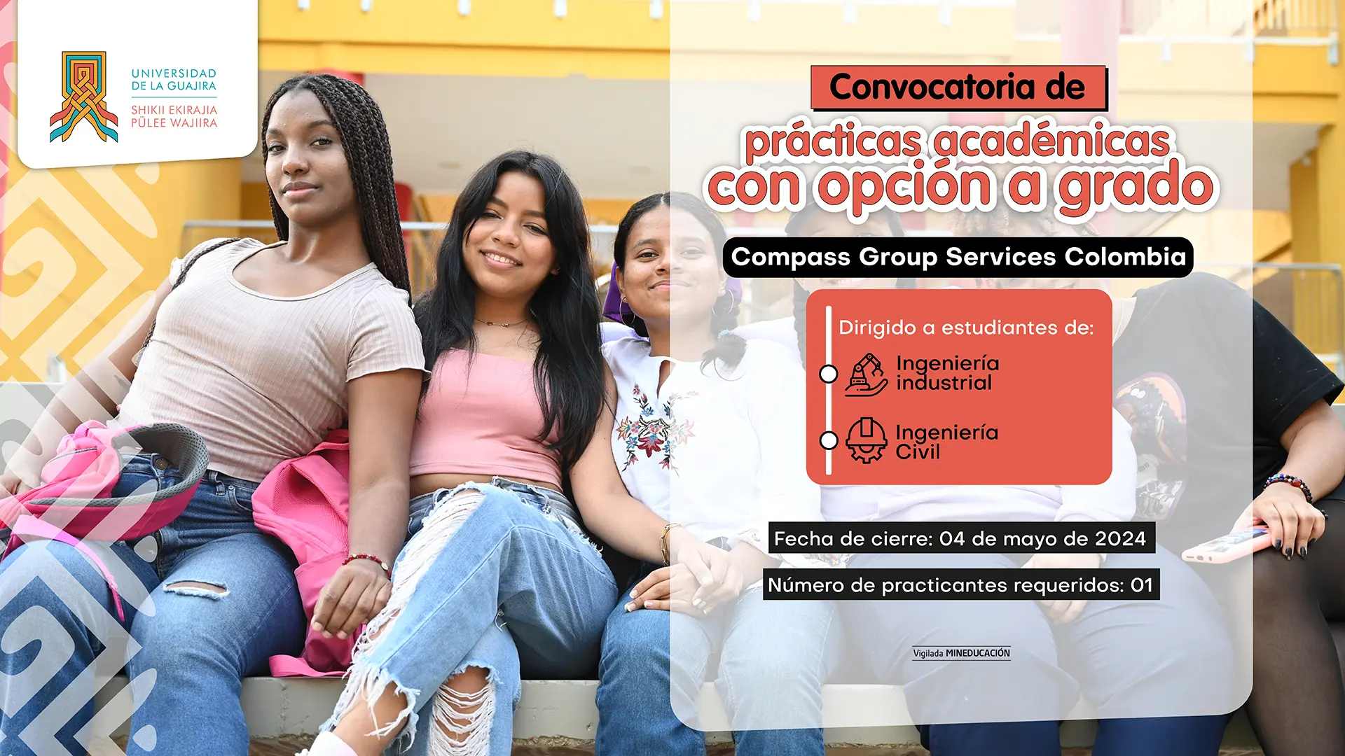 Call for academic internships with degree option Compass Group Services Colombia