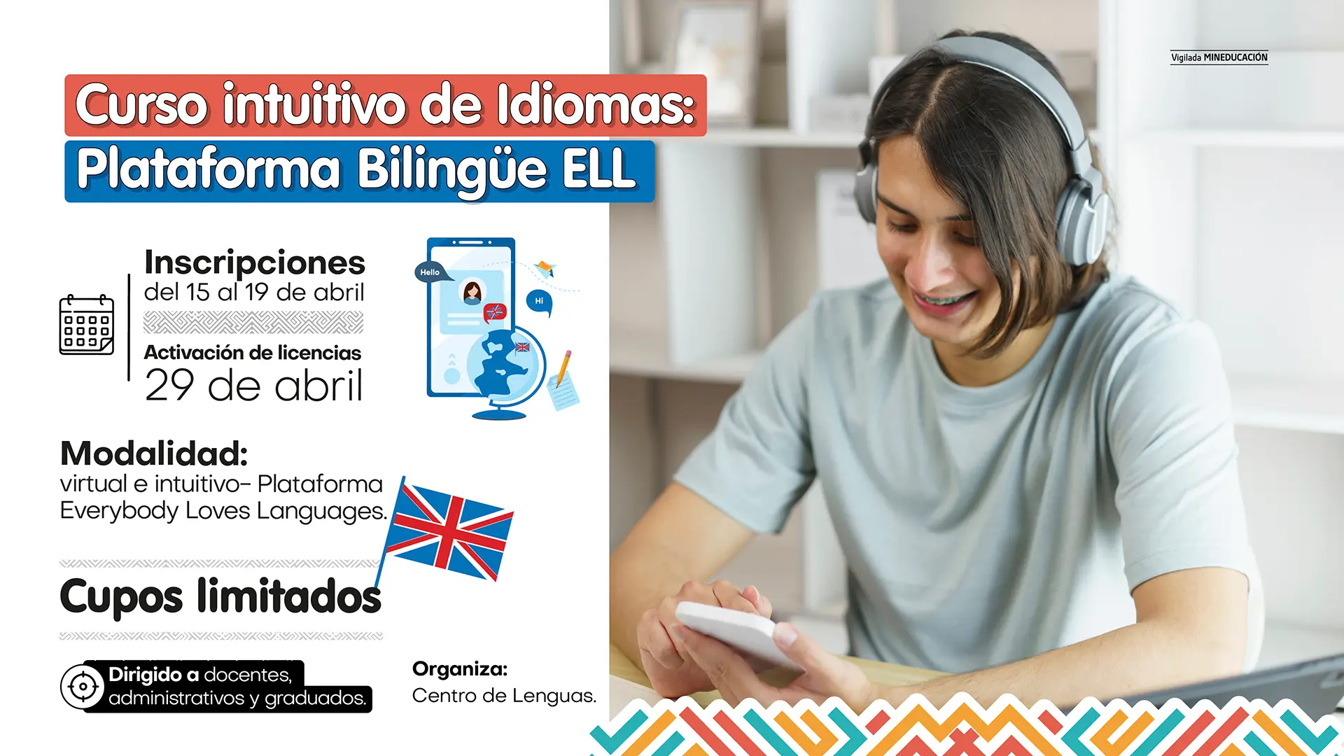 Curso intuitivo de Idiomas: Plataforma Bilingüe ELL