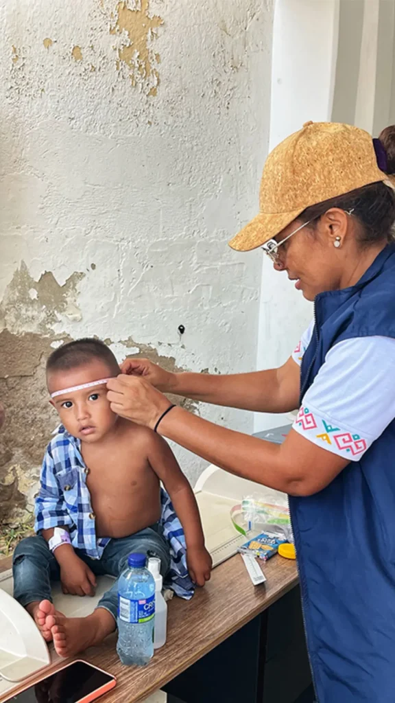 Medical and surgical health day, in Manaure