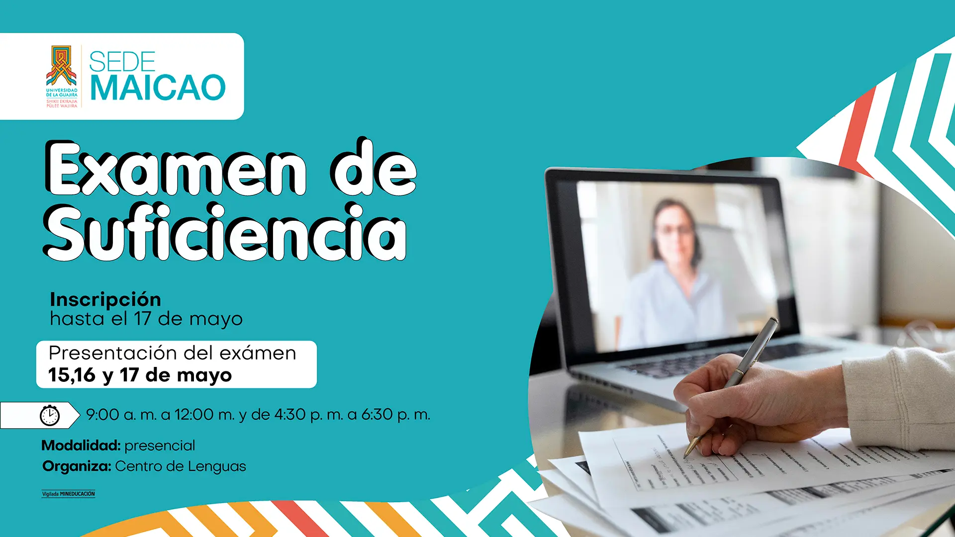 CONVOCATORIA EXAMEN DE SUFICIENCIA MAICAO