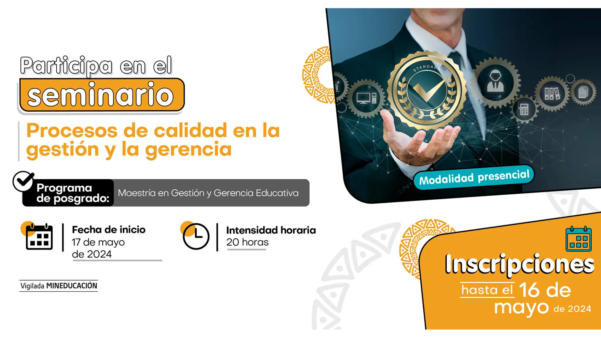 Curso Procesos de calidad en la gestión y la gerencia