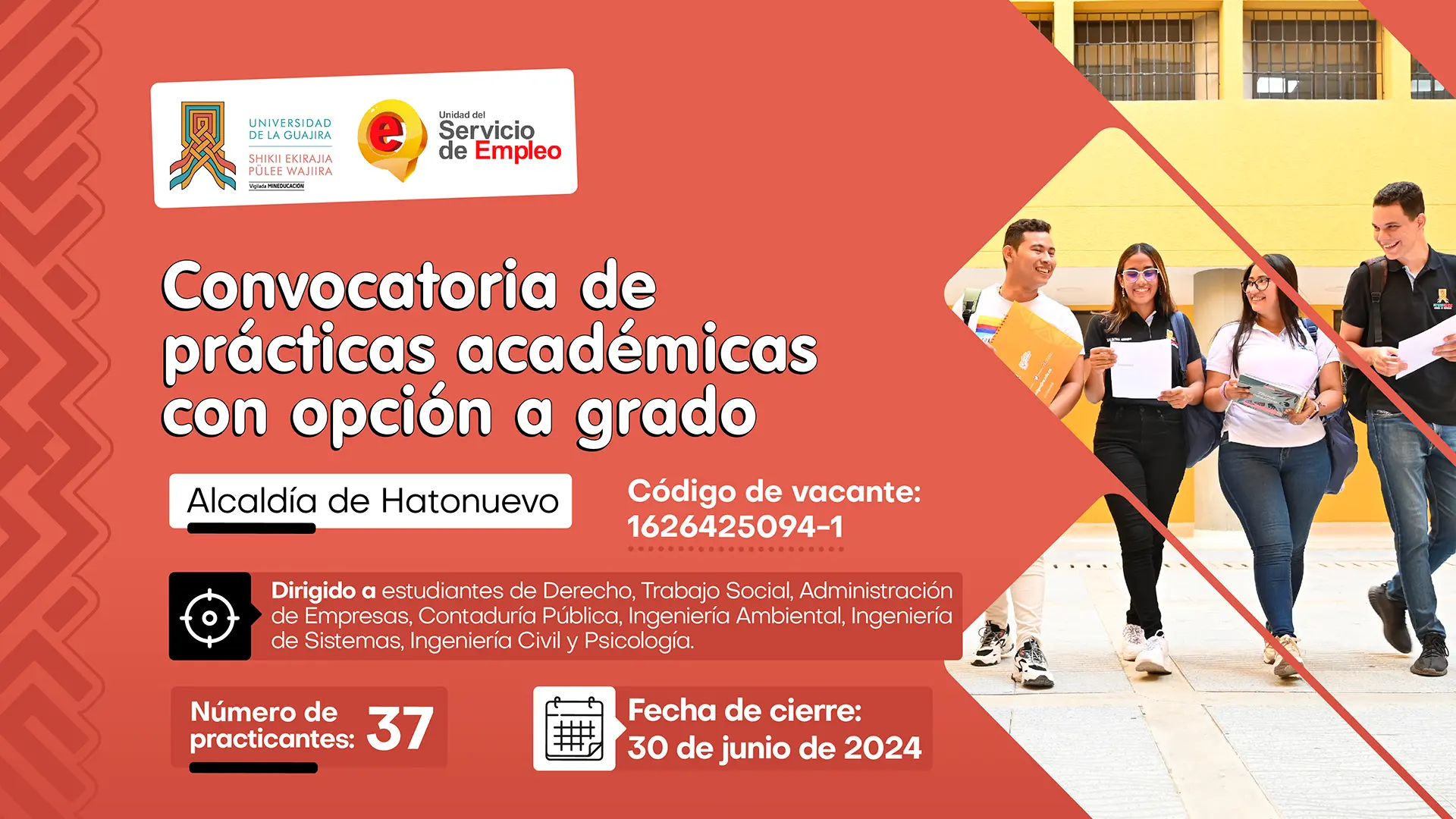 CONVOCATORIA DE PRÁCTICAS - ALCALDÍA DE HATONUEVO