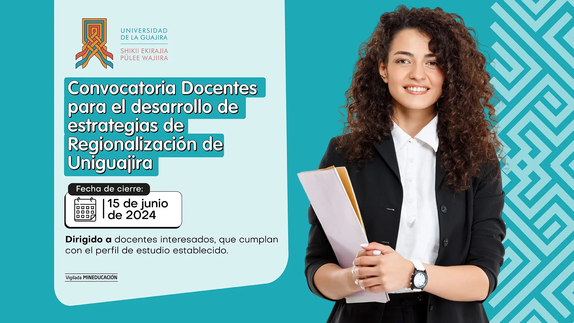 Docente para el desarrollo de estrategias de regionalización de la universidad de La Guajira