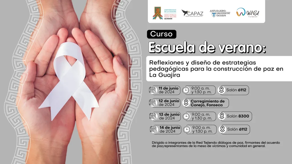 Escuela de Verano "reflexiones y diseño de estrategias pedagógicas para la construcción de paz