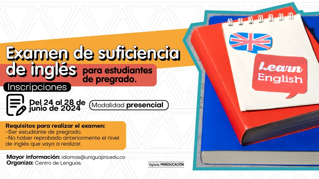 Examen de suficiencia de inglés para estudiantes de pregrado.