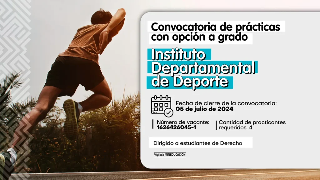 convocatoria del Instituto Departamental de Deporte de La Guajira