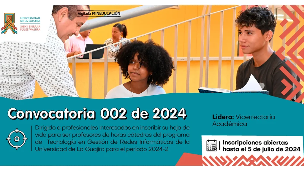 Convocatoria 002 de 2024