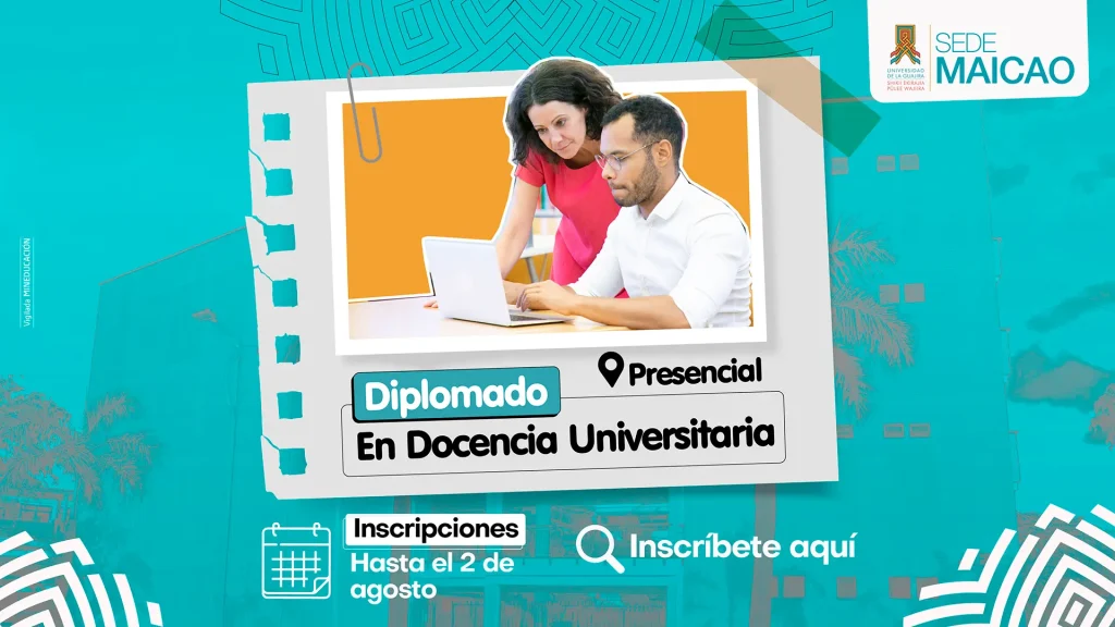Cronograma de inscripción a diplomado en Docencia Universitaria Sede Maicao