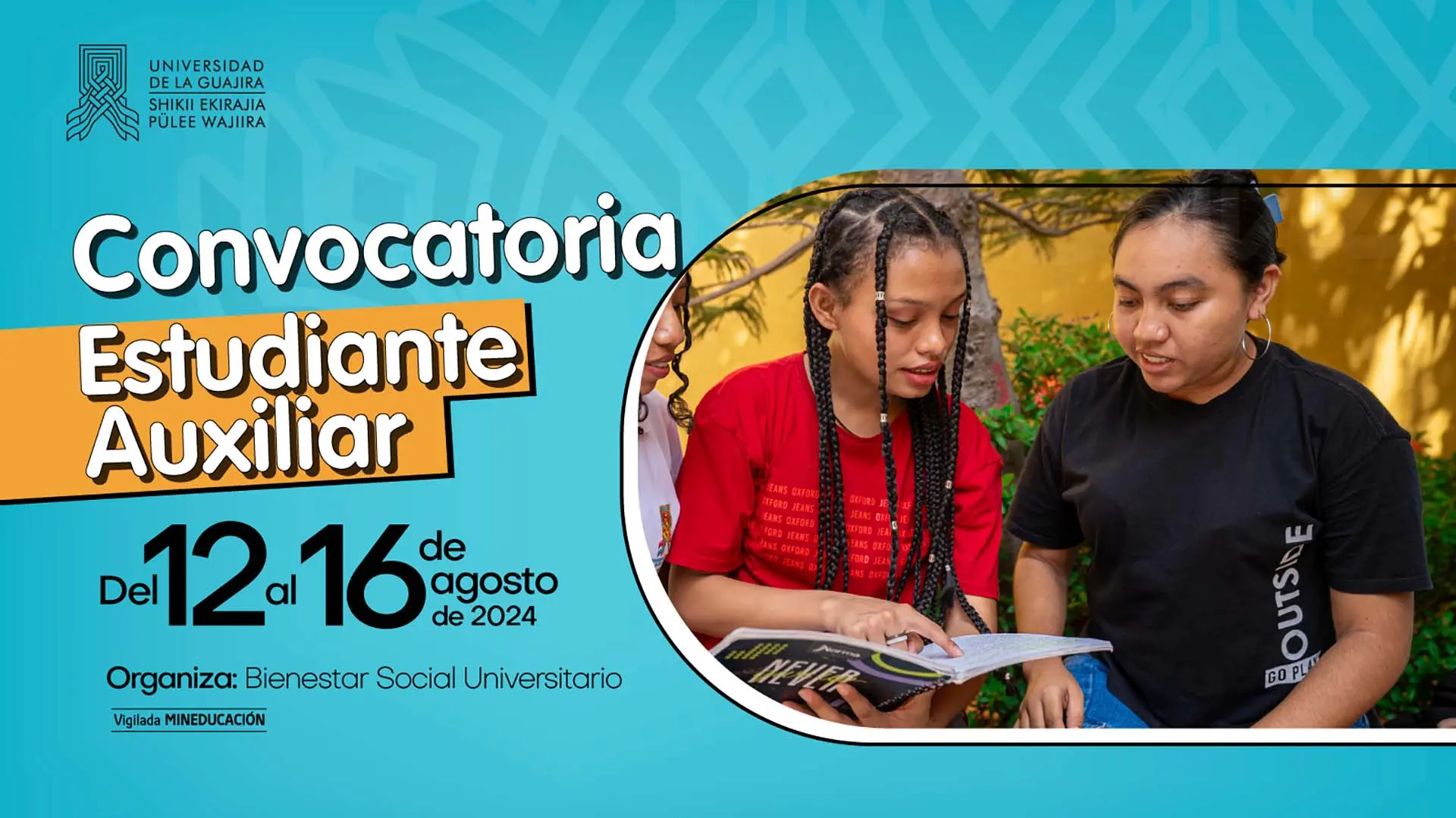 Convocatoria: Estudiante Auxiliar