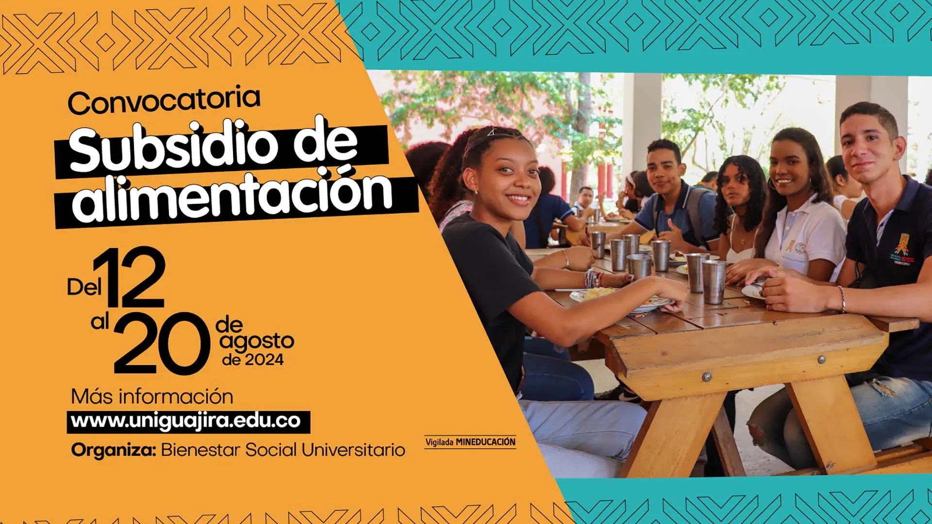 Convocatoria Subsidio de Alimentación