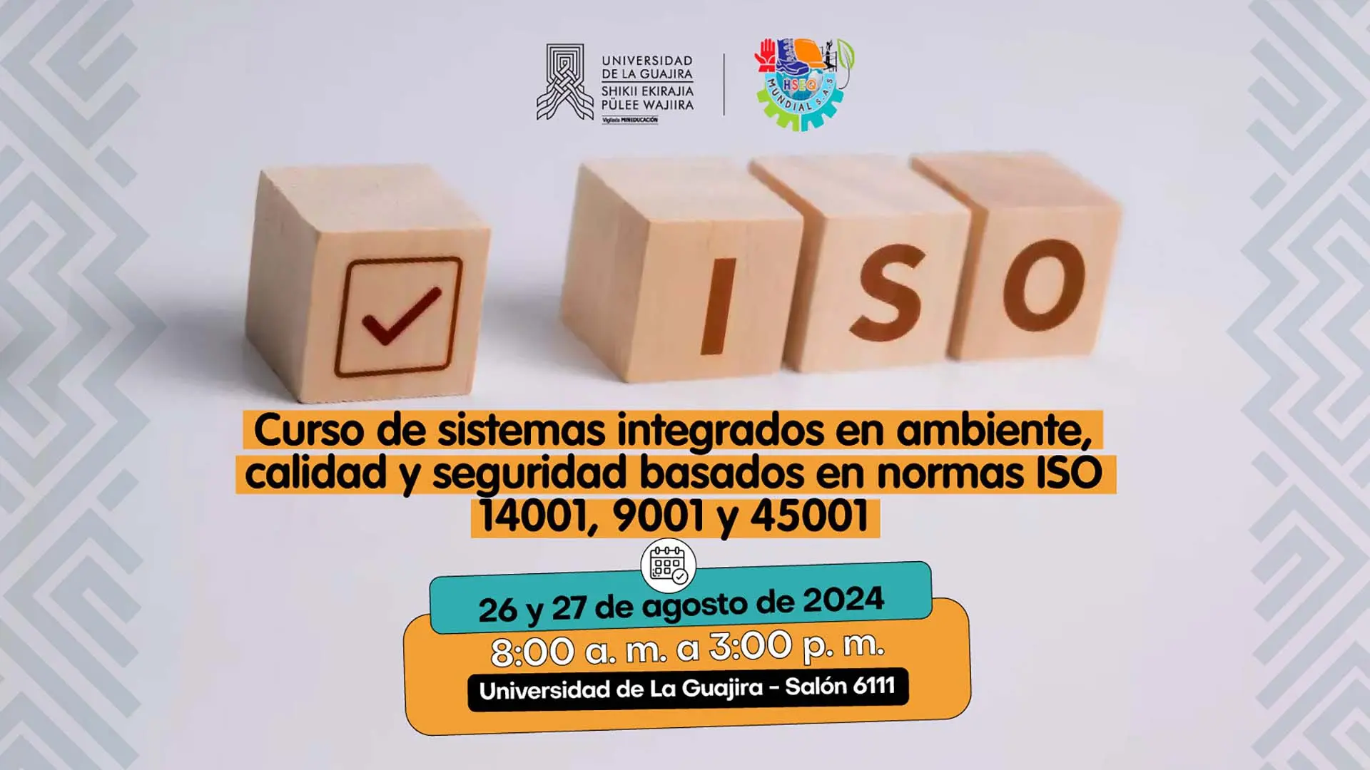 Curso de Sistemas Integrados en Ambiente, Calidad y Seguridad