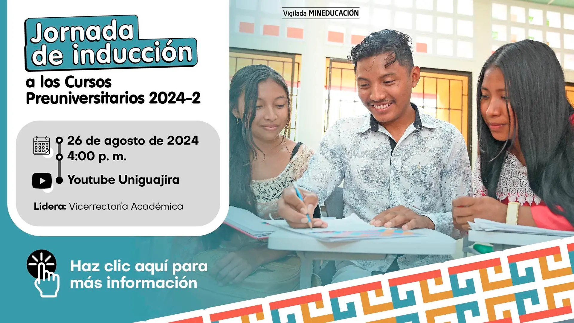 Jornada de Inducción a los Cursos Preuniversitarios 2024-2
