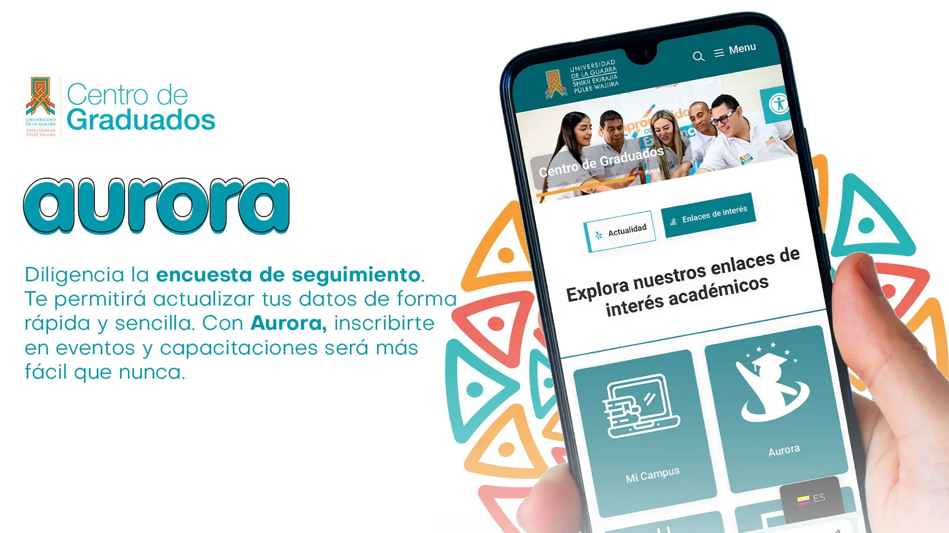 Graduado Uniguajira, actualiza tus datos y diligencia la encuesta de seguimiento