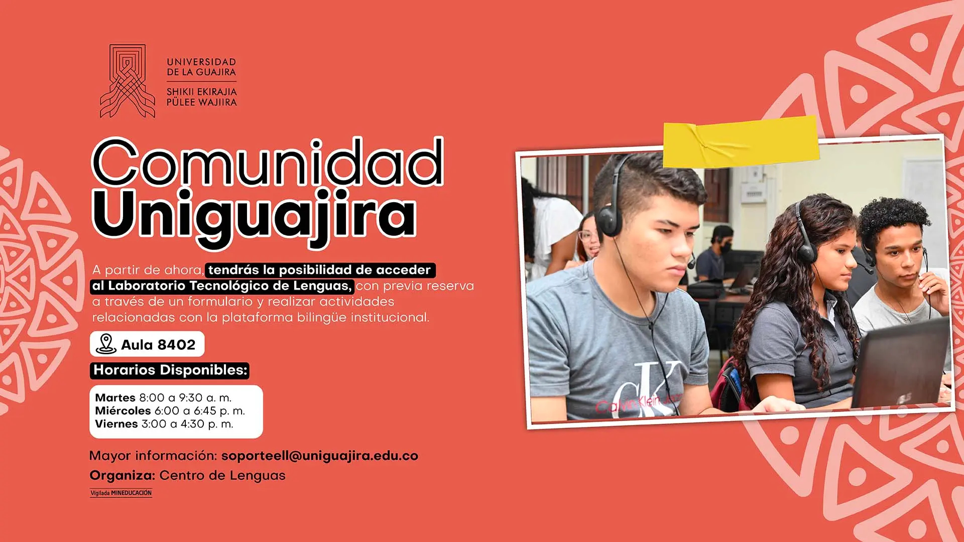 El laboratorio Tecnológico tiene un nuevo horario: