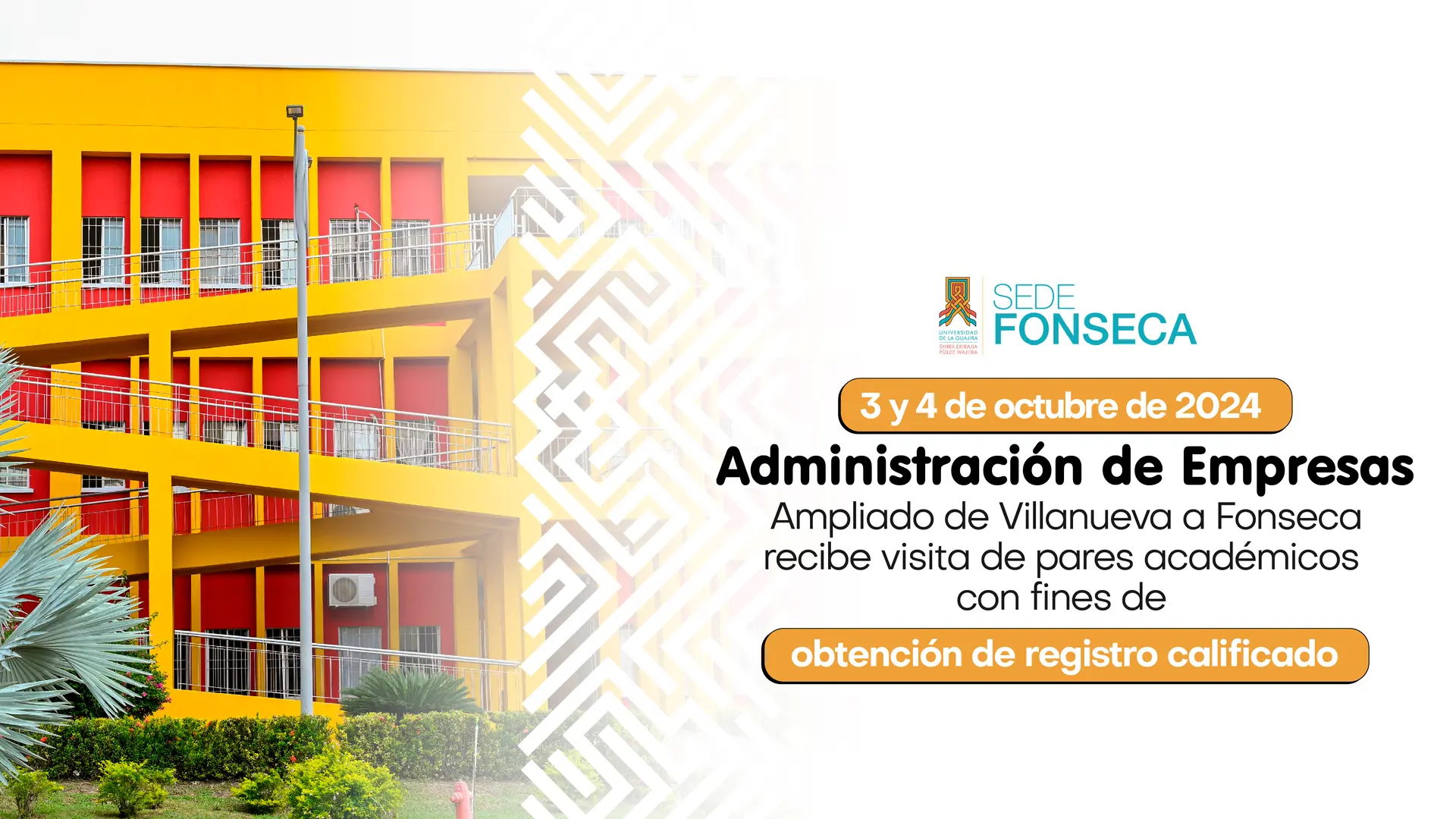 Visita de pares académicos para la obtención de registro calificado del programa Administración de Empresas ampliado de Villanueva a Fonseca
