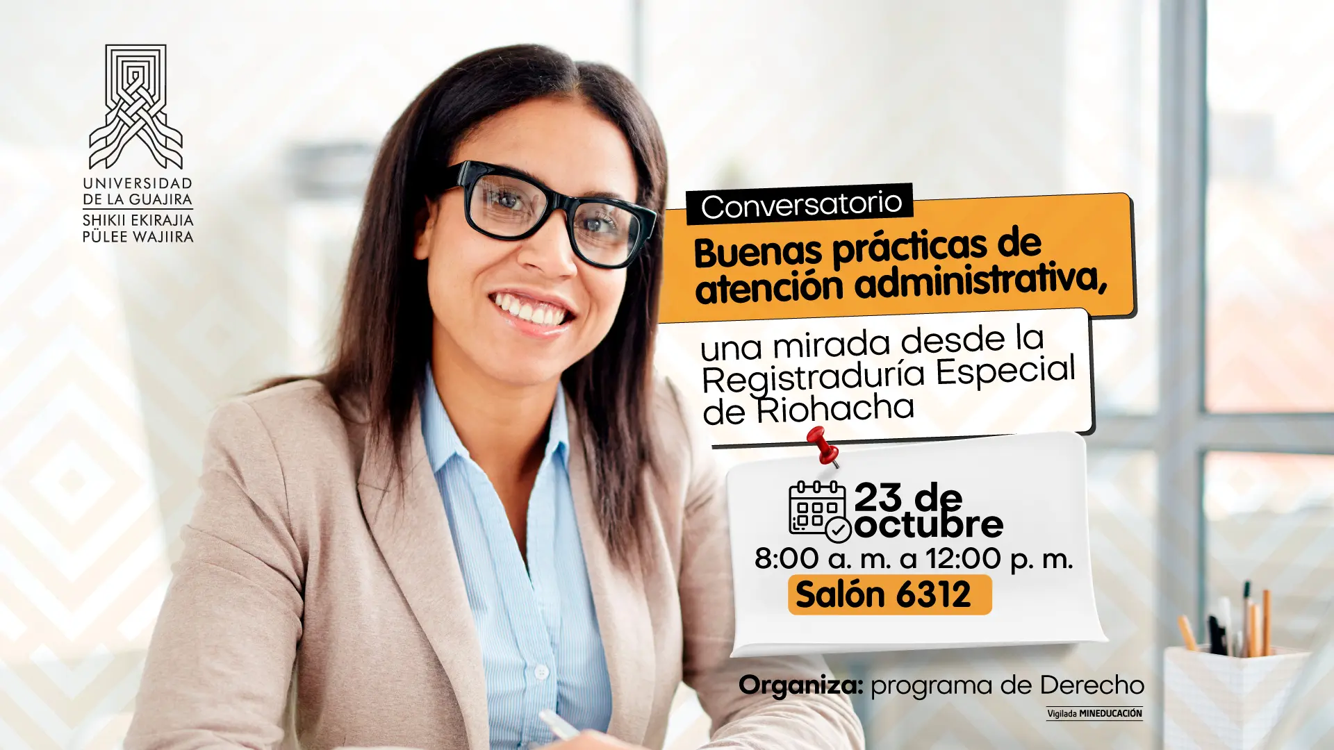 Conversatorio Buenas prácticas de atención administrativa: una mirada desde la Registraduría Especial de Riohacha