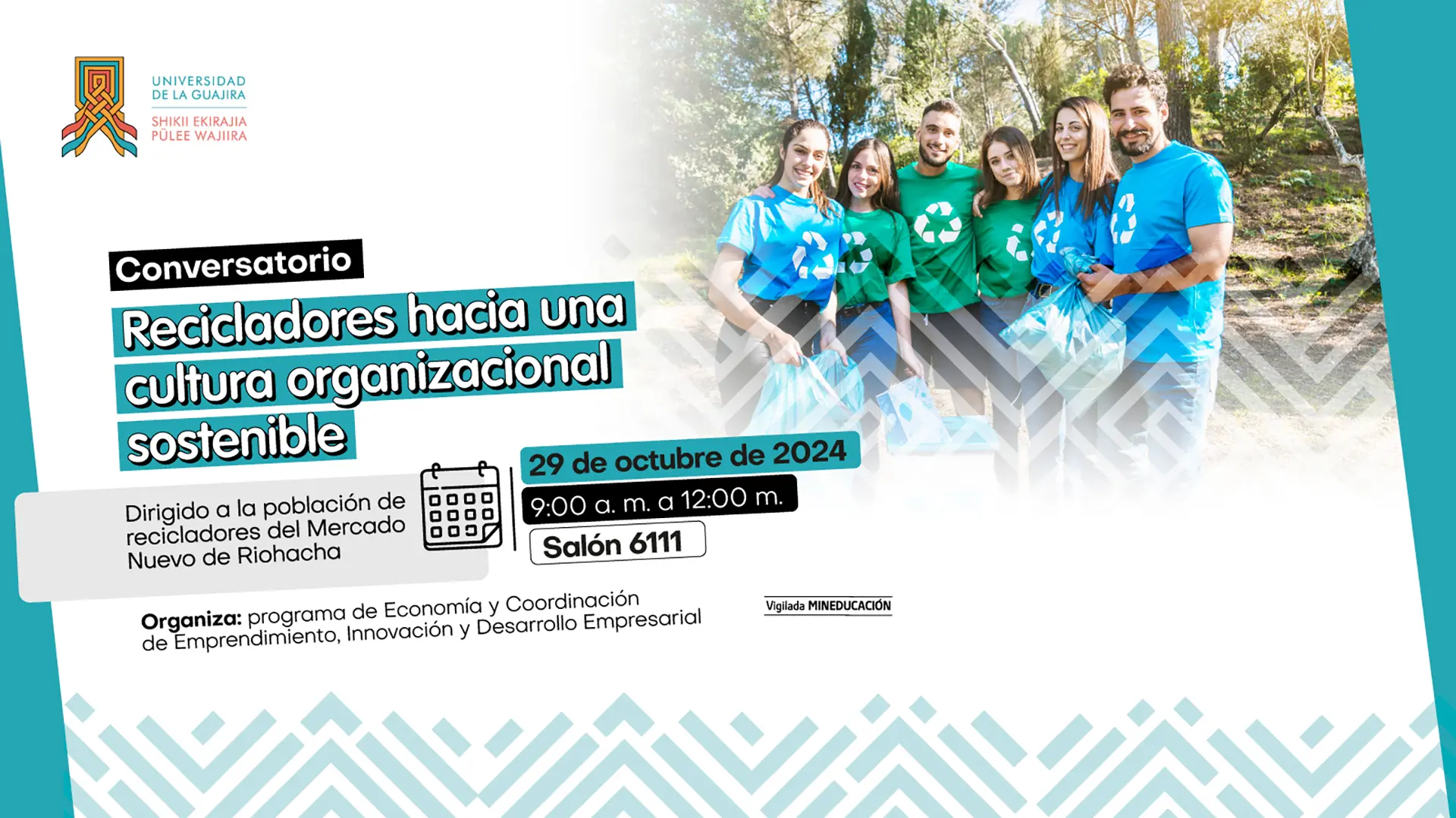 Conversatorio Recicladores hacia una cultura organizacional sostenible