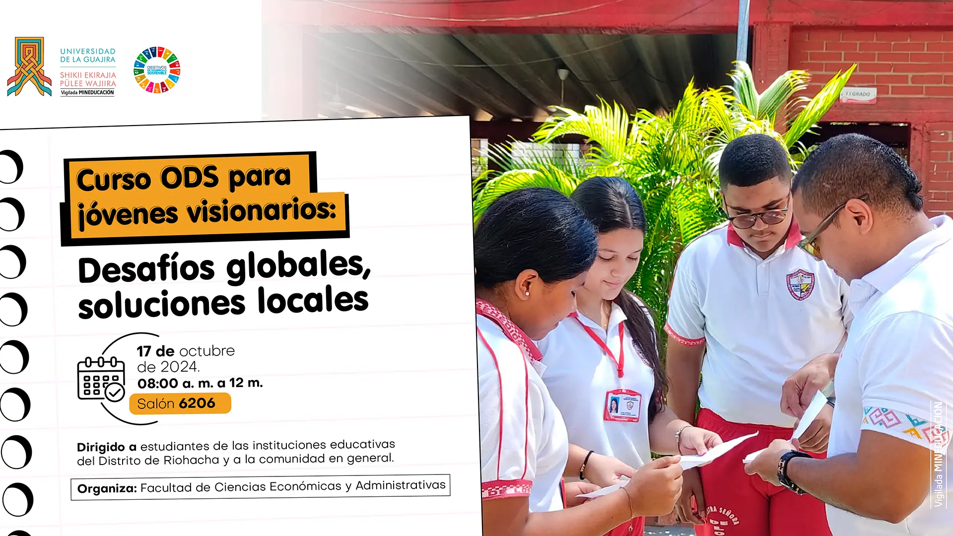 Curso ODS para jóvenes visionarios: desafíos globales, soluciones locales