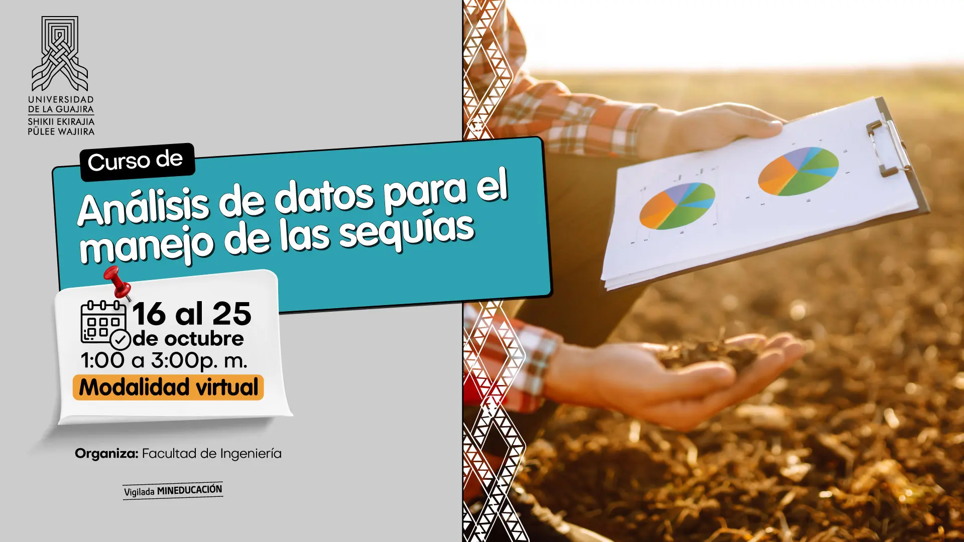 Curso de análisis de datos para el manejo de las sequías