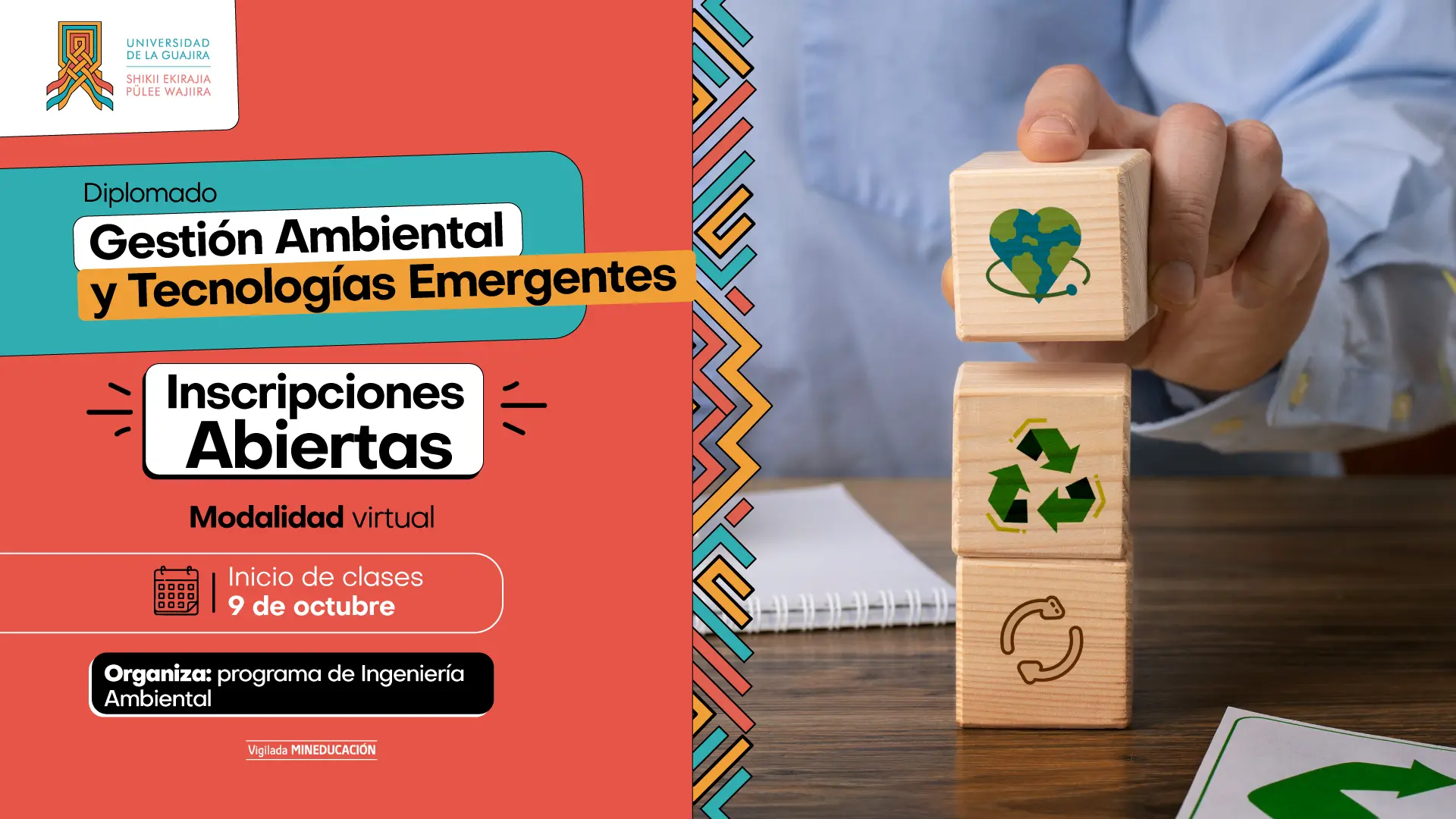 Diplomado en gestión ambiental y tecnologías emergentes