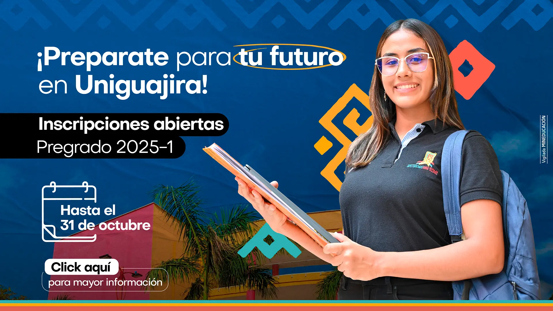 Inscripciones abiertas pregrados 2025-1