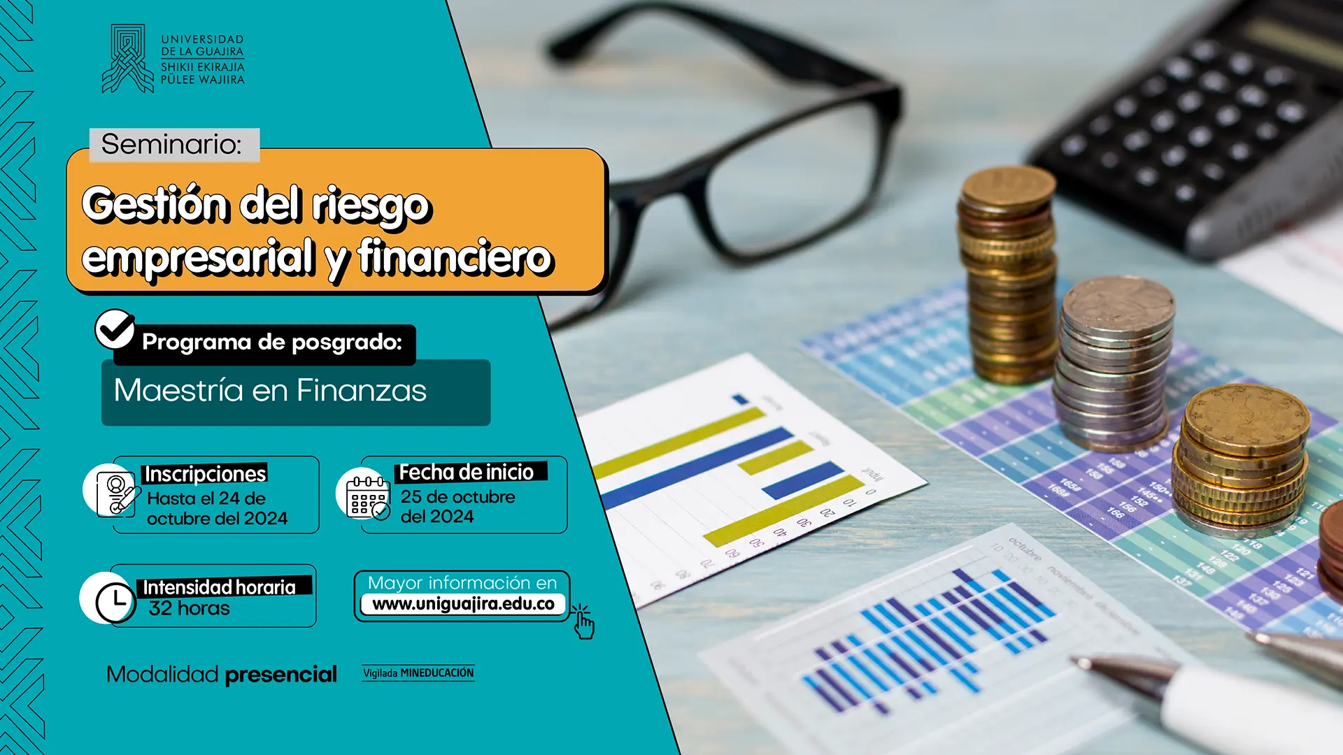 Seminario: Gestión del riesgo empresarial y financiero.