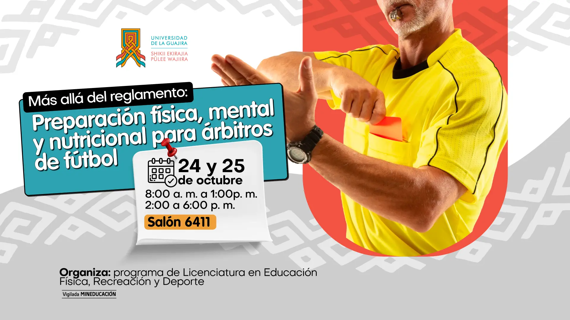Seminario: Más allá del reglamento: preparación física, mental y nutricional para árbitros de fútbol