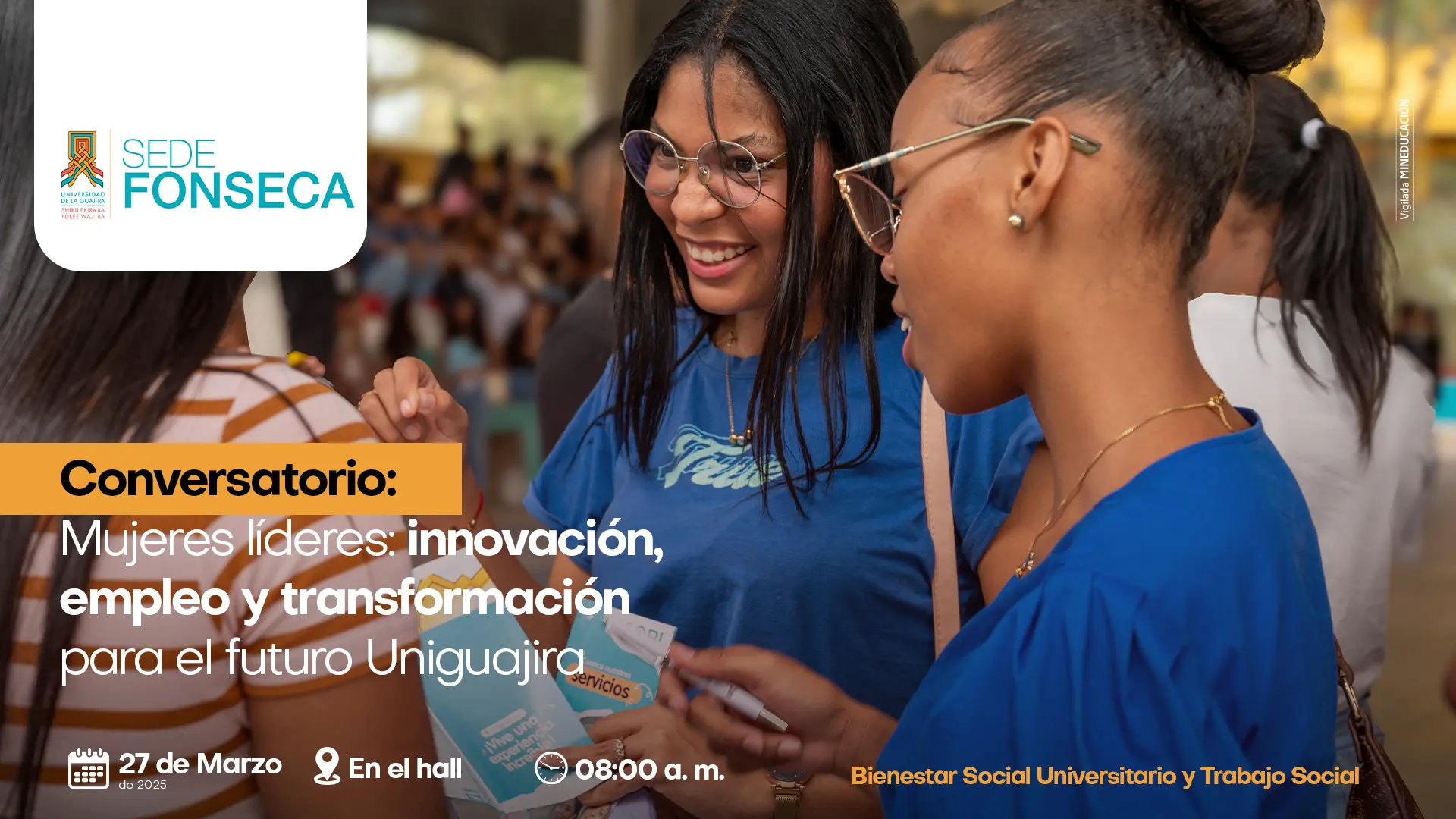 Conversatorio Mujeres líderes: innovación, empleo y transformación para el futuro Uniguajira