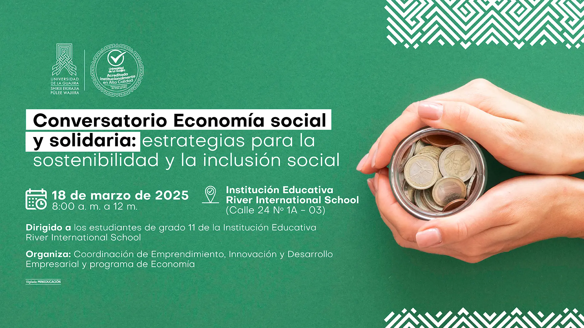 Conversatorio Economía social y solidaria: estrategias para la sostenibilidad y la inclusión social
