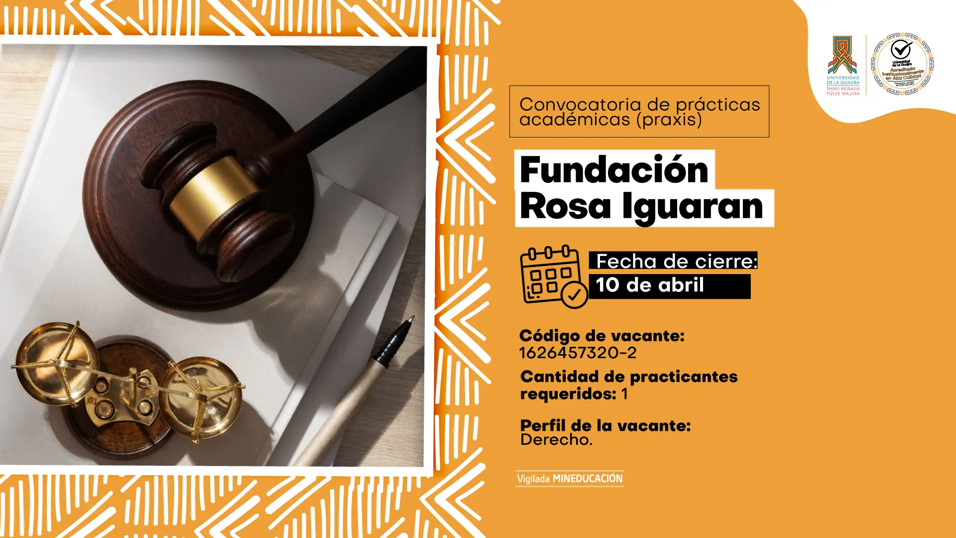 Prácticas Académicas (praxis) – Fundación Rosa Iguaran