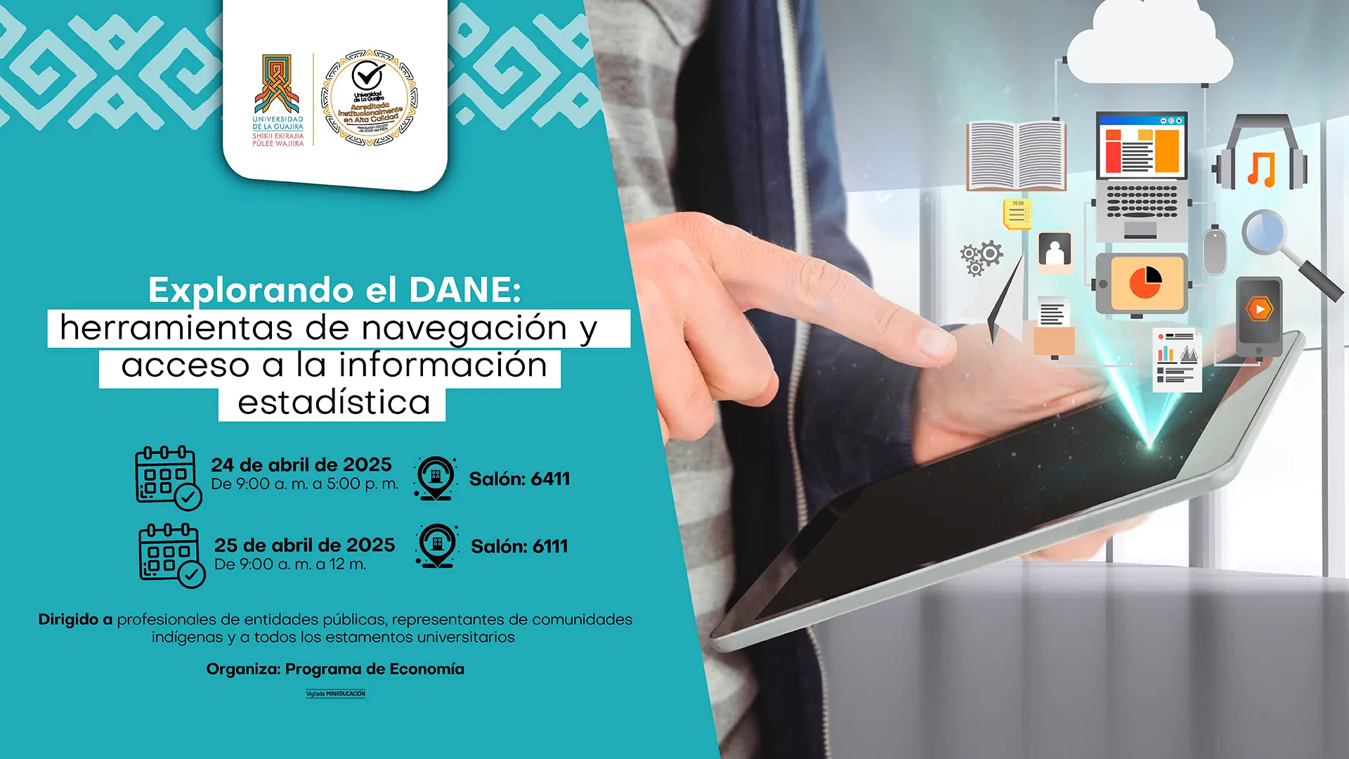 Explorando el DANE: herramientas de navegación y acceso a la información estadística