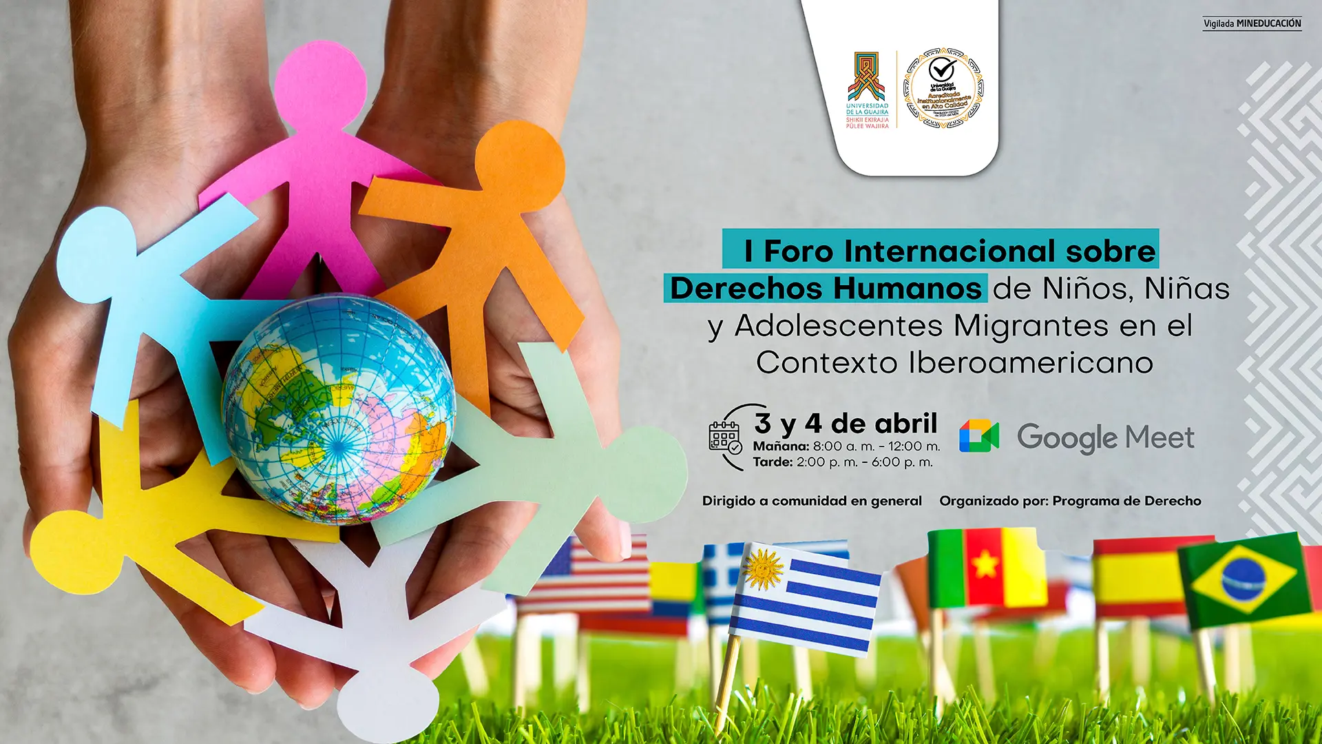 I foro internacional virtual de derechos humanos de niños, niñas y adolescentes migrantes en el contexto iberoamericano
