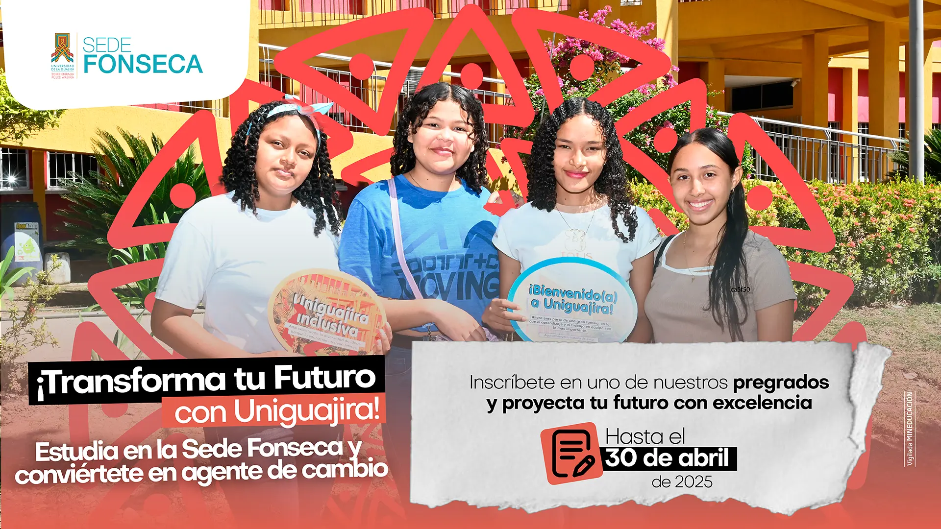 ¡Transforma tu futuro con Uniguajira! Estudia en la Sede Fonseca y conviértete en agente de cambio para la región