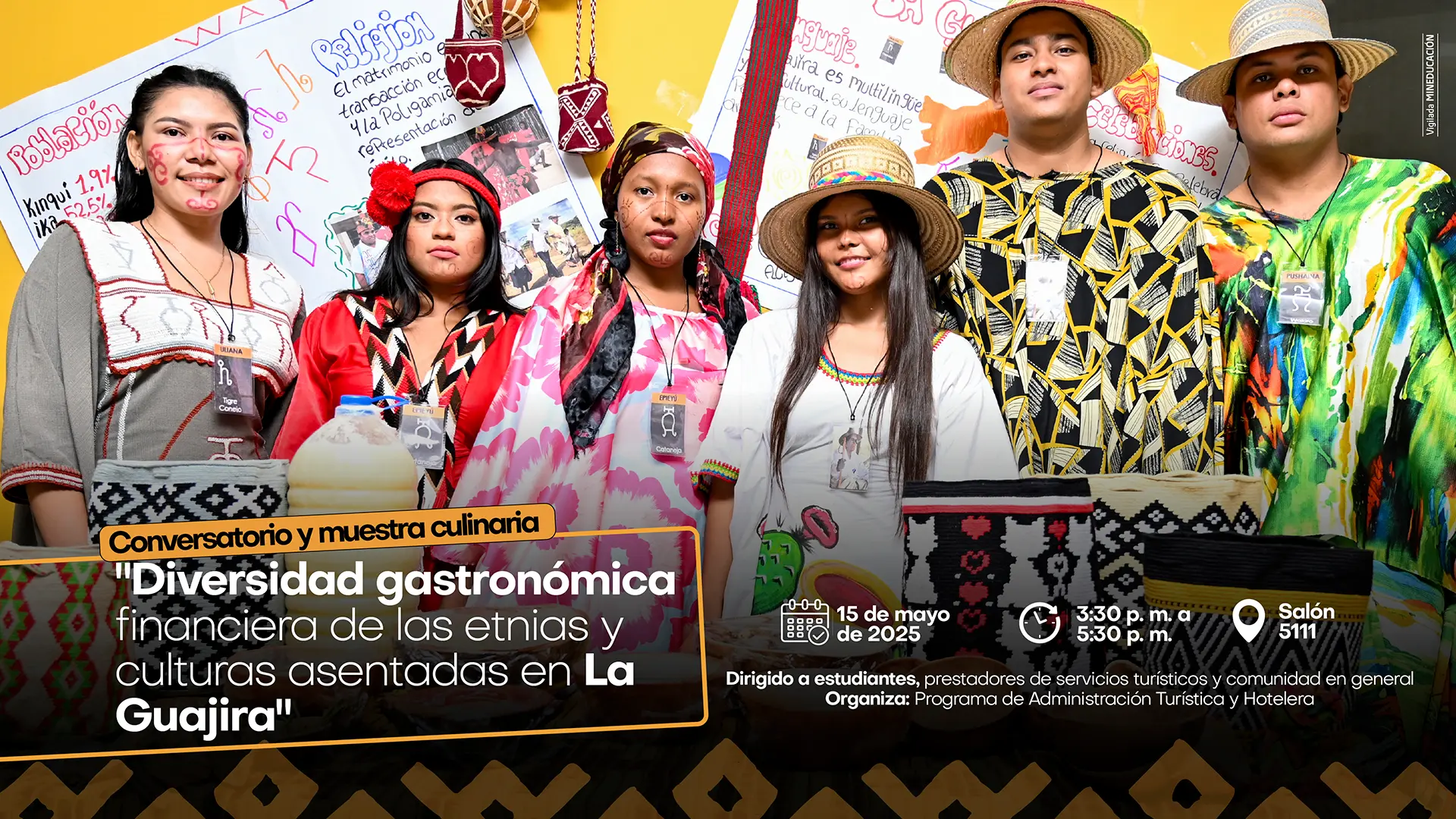 Conversatorio y muestra culinaria "Diversidad gastronómica financiera de las etnias y culturas asentadas en La Guajira"