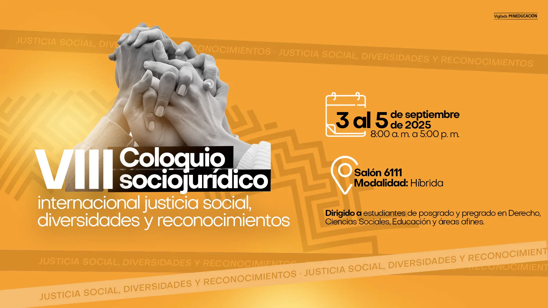 VIII Coloquio Sociojurídico Internacional 2025