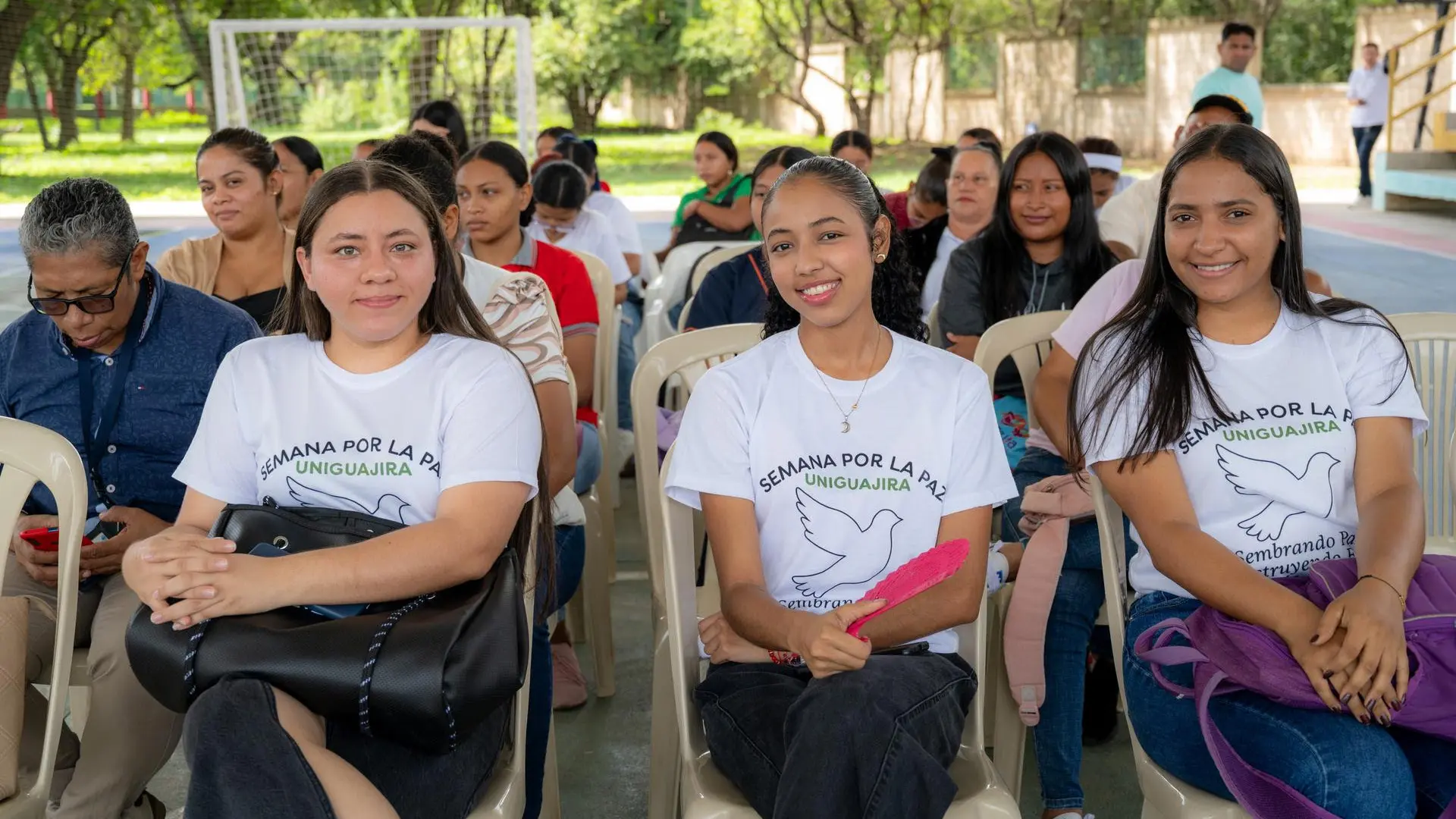 Estudiantes de Uniguajira Sede Fonseca participan en las actividades de la Semana por la Paz